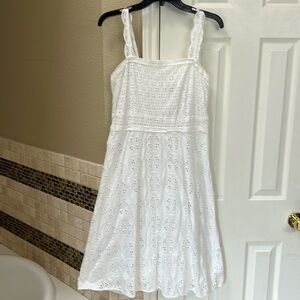 Size 8 eyelet Ann Taylor sundress